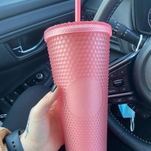 Brand new Starbucks Valentine’s Day cup! Venti 20 oz tumbler. Matte soft pink